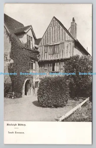 R804144 Beeleigh Abbey Süd Eingang Postkarte