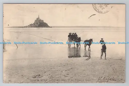 R804167 Greves un Mont Saint Michel La Voiture de Genets ND Phot 1907