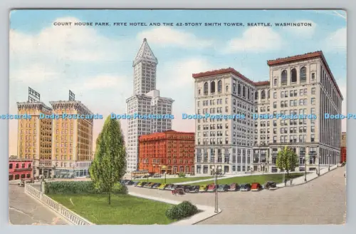 R804172 Washington Seattle Court House Park Frye Hotel and The 42 Story Smith To