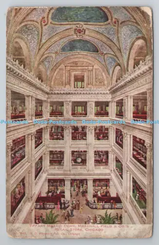 R804175 Chicago Einzelhandelsgeschäft Tiffany Mosaikkuppel Marshall Field V O Hammon 1908