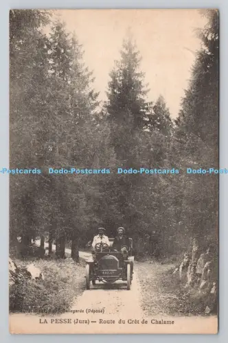 R804189 La Pesse Jura Route du Cret de Chalame B und G 1924