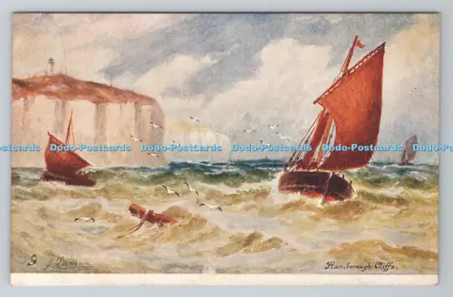 R804197 Flamborough Cliffs Tuck Aquarette 6256 vor Scarborough