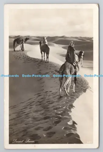 R804314 Wüstenszene Lehnert und Landrock Kairo