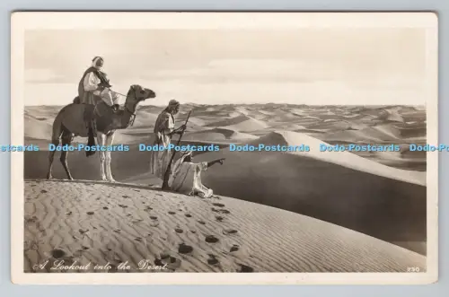 R804316 Ein Blick in die Wüste Lehnert und Landrock Kairo