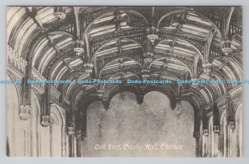 R804349 Chelsea Oak Roof Crosby Hall The University and City Association of Lond