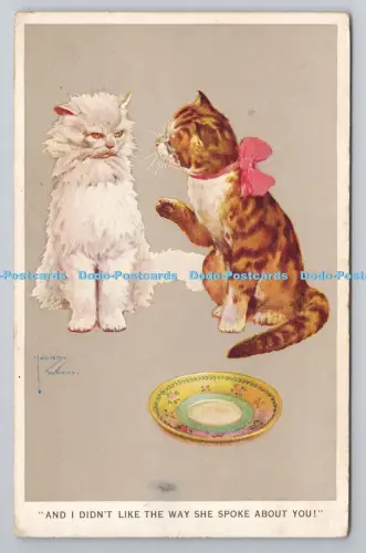 R804462 Und ich mochte nicht die Art, wie sie über dich sprach Katzen Valentine Lawson Wood