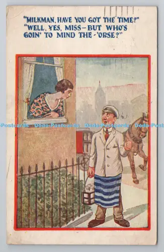 R804477 Milkman Have You Got the Time H B London PM Hastings Sussex 1938