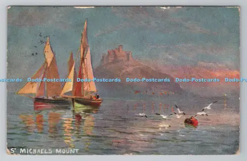 R804481 St Michaels Mount S Hildesheimer London Manchester Cornish Views No 5387