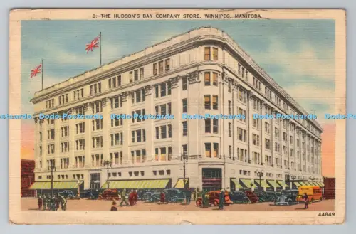 R804493 Winnipeg Manitoba The Hudson Bay Company Store Valentine 1948