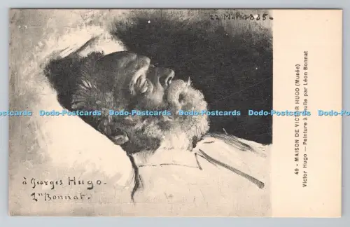 R804497 Maison De Victor Hugo Musee Peinture a l hulle par Leon Bonnat G Bouchet