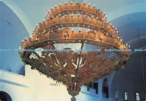D286612 Patras The Wood Sculptured Chronleuchter of the New Church of St Andrew M T