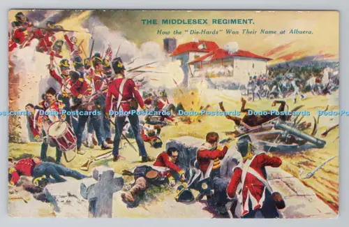 R804627 The Middlesex Regiment. Wie die Die Hards ihren Namen in Albuera gewannen. Pre