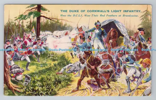 R804632 The Duke of Cornwall Light Infantry. Wie die D.C.L.I. Gewonnen ihr rotes F