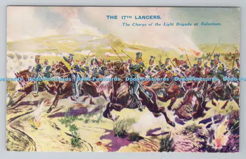 R804635 The 17th Lancers. Der Angriff der leichten Brigade bei der Sturmhaube. Präsentierte