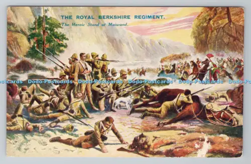 R804636 The Royal Berkshire Regiment. Der Heldenstand in Maiwand. Präsentiert kostenlos