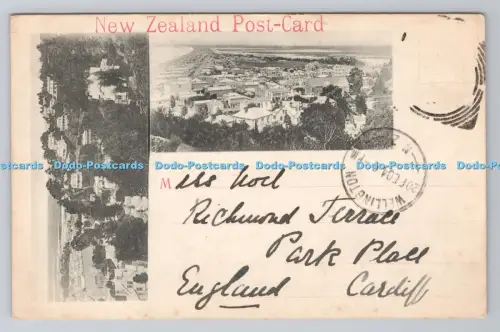 R804641 Neuseeland Postkarte. PM. Gummistiefel. Multi View