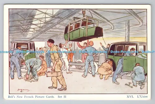 R804642 Fragebogen. XVI. L Usine. London. G. Bell. Glocke Neu Französisches Bild Ca