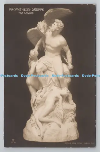 R804662 Prometheus Gruppe. Prof. E. Müller. Atelier Gebr. Micheli. Berlin