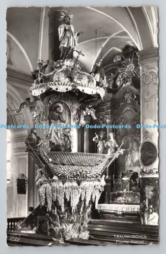 R804667 Traunkirchen. Fischer kanzel. Gemütlich. Alfred Grundler. Salzburg. RP