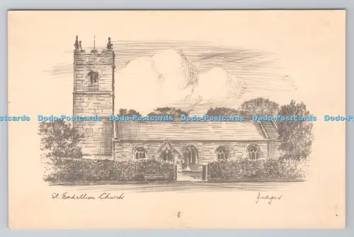 R804725 Kirche St. Endellion. Richter