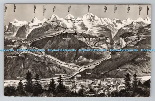 R804767 Interlaken. Berner Oberland. Fotoglob. Wehrli. Bahnhof Jungfraujoch