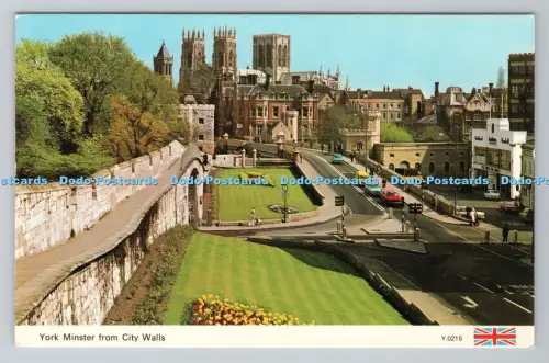 R804772 York Minster von der Stadtmauer. E. T. W. Dennis. Scarborough