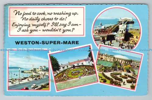 R804786 Weston Super Mare. Bamforth. Holmfirth. Yorks. 1971. Multi View