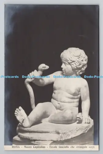 R804797 Roma. Museo Capitolino. Ercole Fanciullo che Strangola Serpi