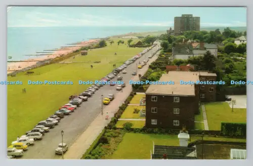 R806432 Frinton on Sea. The Greensward und Beach. Fotopräzision. St. Ives. Hunne