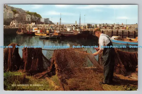 R810257 Net Flending in Brixham. J. Salmon. Sevenoaks