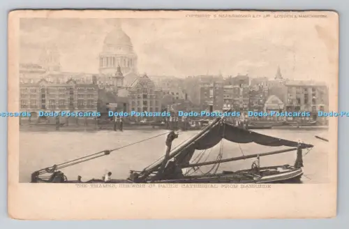 R804890 Die Themse. St. Paul Cathedral von Bankside zeigen. S. Hildesheimer. L