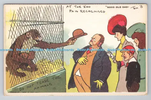 R806476 Necken Sie die Tiere nicht. Im Zoo. Good Old Dad. Chimera Arts London.