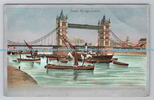 R804893 London. Tower Bridge. Postkarte