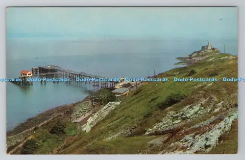 R806507 Mumbles. Der Pier und Leuchtturm