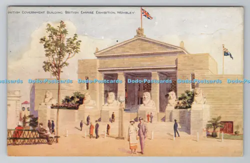 R804924 Wembley. Britisches Regierungsgebäude. Ausstellung British Empire. Die Pho