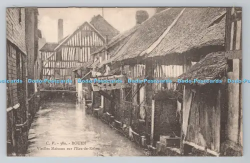 R806513 Rouen. Vieilles Maisons Sur l Ean de Robec