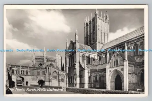 R806515 Wells Cathedral. Die Nordveranda. Fotopräzision. St. Albans. RP