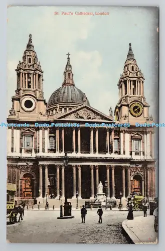 R806517 London. St. Paul Cathedral. Postkarte
