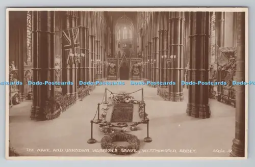 R806519 Westminster Abbey. Das Kirchenschiff und das Grab unbekannter Krieger. Valentinstag. X.L.