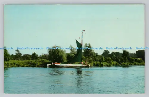 R808267 The Norfolk Wherry Albion. Fotopräzision. St. Ives. Huntingdon. Farbe