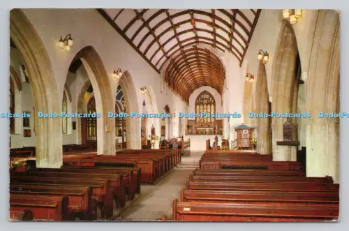 R808286 Tenby. Kirche St. Marien. Kirchenschiff und Chor. Fotopräzision