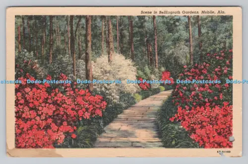 R808311 Mobil. Ala. Szene in Bellingrath Gardens. Carter News. C. T. Art Colort