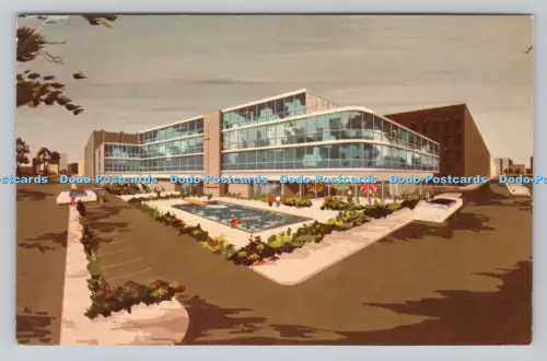 R808312 Downtown Peoria. Das Peoria Sands Motel. Curteichcolor. 1965