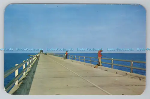 R805005 Florida. Angeln ist ein beliebter Zeitvertreib für Touristen, die die Übersa