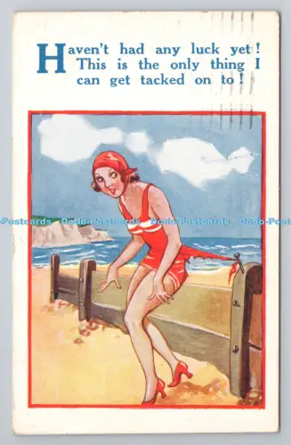 R806593 Hatte noch kein Glück. H. B. London. PM. Bournemouth. Poole. 1935