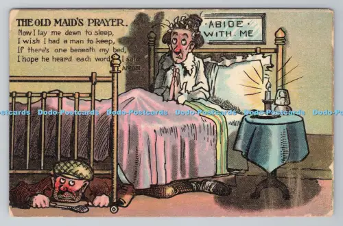 R806596 The Old Maid Prayer. Bleib bei mir. Serie. 3097