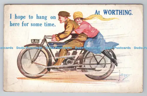 R806598 Ich hoffe hier einige Zeit bei Worthing durchzuhalten. E. T. W. Dennis. Scarb