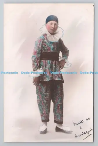 R806601 Junge im Kostüm. Miss M. Kirton. Harris Promenade. Douglasie. I.O.M.T.I