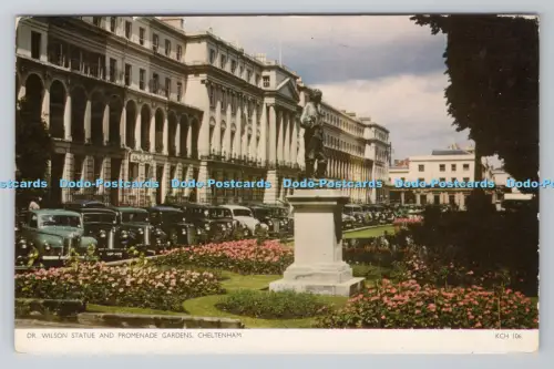 R805023 Cheltenham. Dr. Wilson Statue und Promenade Gardens. Jarrold. Norwich. E