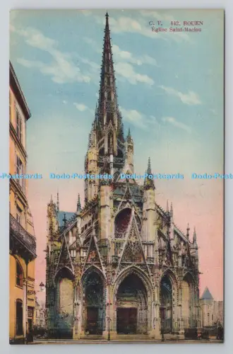 R805038 Rouen. Eglise Saint Maclou. C.V